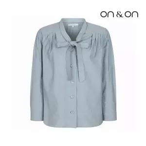 [온앤온][온앤온] 타이 포인트 브이넥 블라우스(MW2AB876)