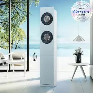 캐리어 스탠드 에어컨 인버터 52.8㎡ 16평형 기본설치비 실외기포함 OASC-0162ZABMD
