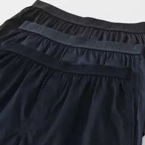 제임스딘 남자트렁크팬티 순면 80수 사각팬티 아웃밴드 3매 세트