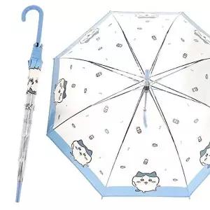 먼작귀 투명 장우산 60cm 가르마 1P 초등 성인 우산-WFGOVXU