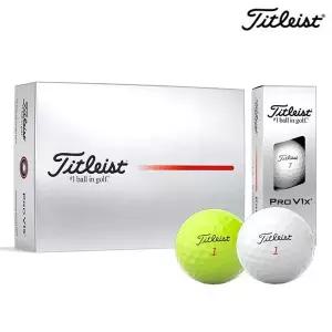 [타이틀리스트] 정품 2026 PRO V1X 프로 V1X 골프공 (4피스 12알) 골프볼