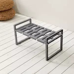 씽크인 선반 원룸형 부엌 싱크대 하부장 정리 주방/씽크대 조립식 미니 수납 냄비 정리대 길이 조절 씽크