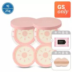 [빅] 엘로엘 핑크 톤업 빅선쿠션 본품2+리필2+퍼프2매+클렌징 티슈