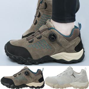 티와이 남성 여성 생활방수 가죽 다이얼 등산화 트레킹화 운동화 워킹화 신발