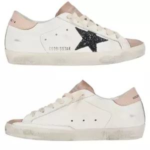 골든구스 여성 슈퍼스타 스니커즈 핑크탭 GWF00101 F006876 12170