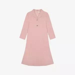 [갤러리아] [SI]오픈카라 버튼업 플레어 원피스(SHK2053OO)