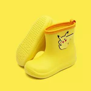 [보리보리/프리프리스 슈즈]포켓몬스터 피카츄 에스더 레인부츠