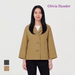 [올리비아하슬러] 빅카라 버튼 자켓_OHCMJK101