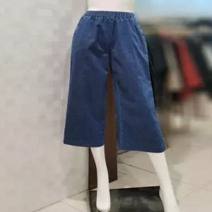 [벨라디터치] V3F2SL34 와이드 8부 데님