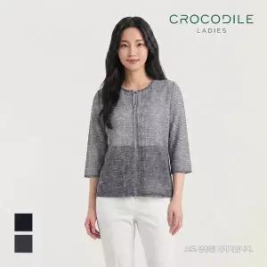 [크로커다일레이디] 보트넥 크로셰 가디건_CLCMJK103