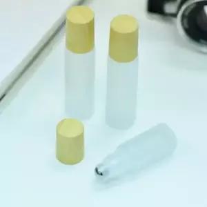 향수 롤링 우드무늬 유리 롤온 공병 용기 5ml