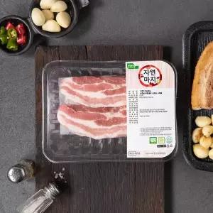 [무항생제 1등급 한돈]자연마지 무항생제 삼겹살 수육용 500g