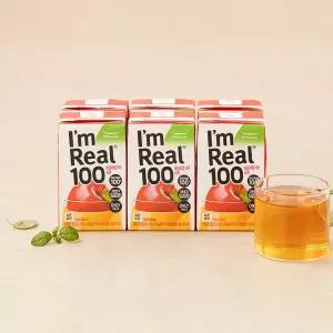 풀무원 아임리얼100_사과_140ML*6입