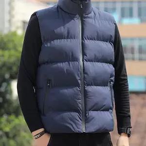 [하프클럽/]30대 40대 남자 봄가을 겨울 베이직 패딩 조끼 패션