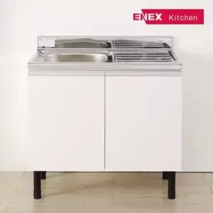 유닉 DIY 소형 싱크대 스텐레스 개수대 900 일반볼)