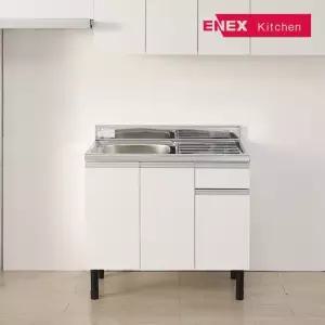 유닉 DIY 소형 싱크대 스텐레스 서랍 개수대 900 일반볼)