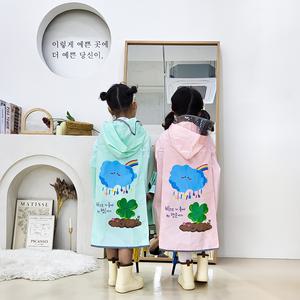 쁘띠끄 유아우비 키즈 레인코트 어린이우비 비옷
