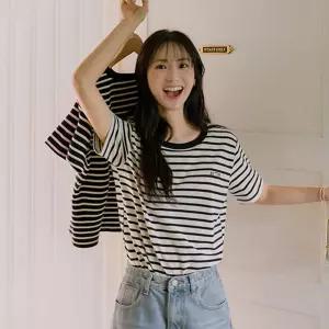 [JUST BETTER] 데이즈 스트라이프 반팔티