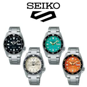 세이코5 스포츠 오토메틱 시계 SKX 미드사이즈 남성 여성 공용 일본직배