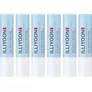 일리윤 세라마이드 무향 비건 립밤3.2g x 6개/데일리 보습 립밤