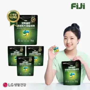 빨래쉰내 땀냄새 제거]피지 모락셀라 캡슐세제 20입 x 1개 + 5입 x 3개