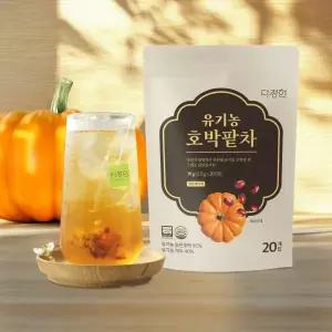 [다정헌] 유기농호박팥차(1.5g×20티백)×5팩, 총 100티백