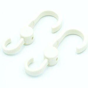 고품질 후크 화이트 유모차가방걸이 손잡이 (WFI0MCA)