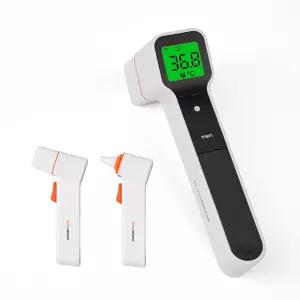 비타그램 접촉식 비접촉식 체온계 적외선 귀 이마 의료용 LCD 2in1