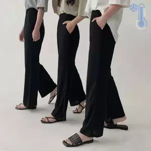 [에이와비][140,150,160ver] (예쁘진)아이스말랑와이드밴딩슬랙스(2size/3type:ver140cm~ver.160cm까지)