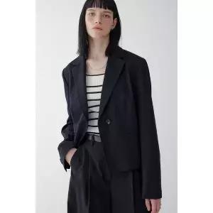 [VOV](본점) 벨티드 원 버튼 크롭 자켓 7155310002