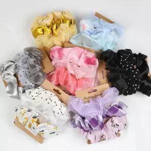 라라 곱창머리끈 3P세트 헤어슈슈 곱창밴드 헤어곱창 곱창머리끈 곱창밴드 헤어슈슈