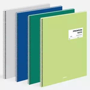 펜피아 3000 스프링노트 16절 공책 유선 줄 노트 트윈링 하드 커버 낱권