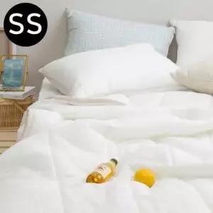 해피니 아이싱 스노우리플 여름 이불 베개커버세트 슈퍼싱글 SS 화이트 베개솜 별매