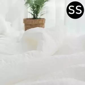 해피니 크리미 아사 여름 이불 슈퍼싱글 SS 화이트