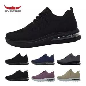 BFL 발편한 에어 운동화 블랙 런닝화 니트 신발 남성 조깅화 여성 워킹화 3301