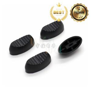 블랙 플라스틱 푸시 단추 캡 믹싱 콘솔 디스크 플레이어 볼륨 오픈 클로즈 조리개 4mm 24.511.510mm 20