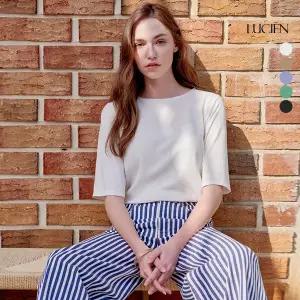 루시앙 린넨뱀부 블렌디드 티블라우스 5종 SET