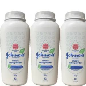 존슨즈 베이비 콘스타치 파우더, 200g 3개