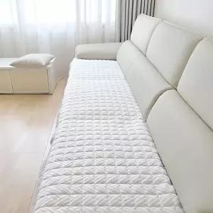 국산 듀라론 쿨 냉감 여름 쇼파패드 3인용 4인용 돌 흙 소파패드 토퍼