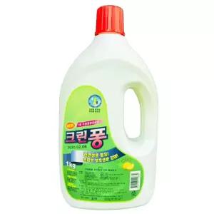 (1kg 12P 1BOX) 더크린 크린퐁 주방 세제/업소/세재/새제/설겆이/세제액/설거지/싱크대/식기/세척/부엌