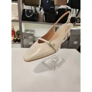 [하프클럽/에스콰이아]MARIO여성 세미 정장 슬링백 샌들 5CM(EQEMST686WH)