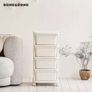 트롤리 이동식 아기 수납장