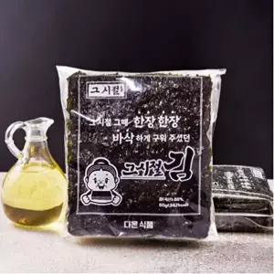 그시절 즉석 구이김 60g x 3봉(45매)_옛날김