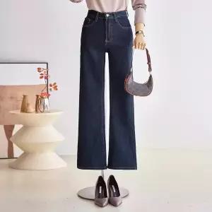 [커스텀에이블] [55~77]생지 스판 부츠컷 데님팬츠_T2509DP035C