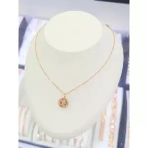 14k/18k 금 엘리자퀸 9.5mm 코인 펜던트 목걸이 12GCHUNKUM엘리자퀸PN-0095