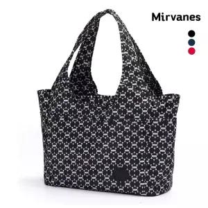 미르바네스 모던패턴 방수가능 경량 빅사이즈 토트백 559