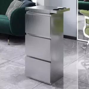 스텐 서랍장 미용실 수납장 가위 정리대 수납함 선반