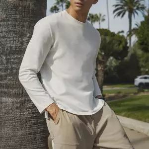 안다르. 에어로코튼 맨즈 롱슬리브 MNPLS-27