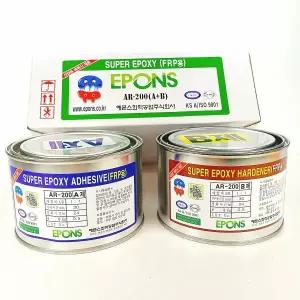 소용량 FRP본드 1Kg 슈퍼에폭시 2액형 다목적 에폭시수지 고강도접착제 보트용