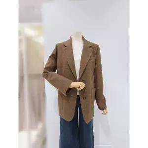 갤러리아 [SOUP] 싱글 투버튼 체크 자켓 SBAJK92